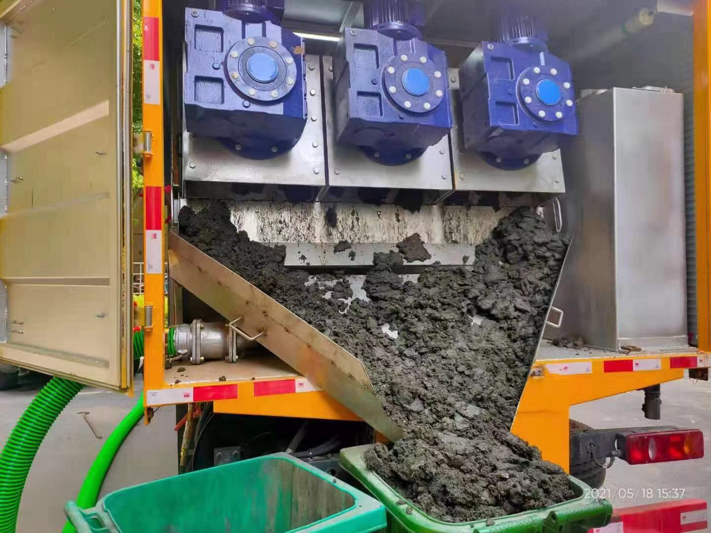 罗定化粪池清掏城市维护站-泥浆净化干湿分离处理